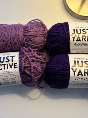 Premier Just Active Lavender Purple Yarn Skeins